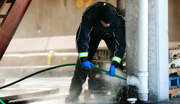 Hydro jetting service