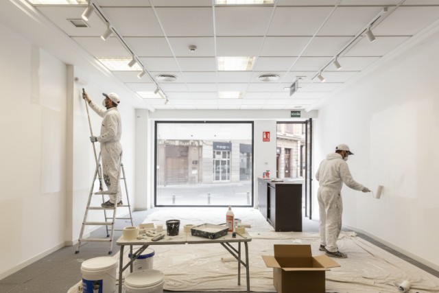 Commercial interior painting
