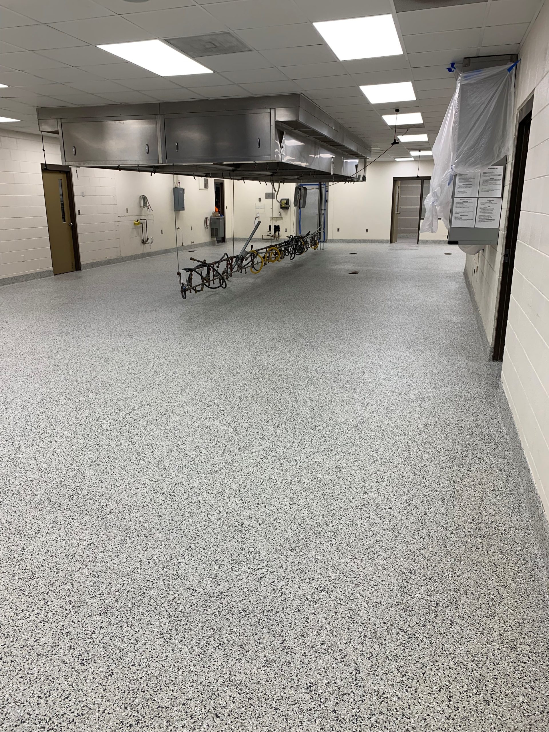 Epoxy floor coating